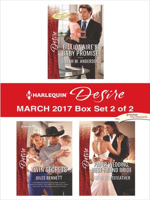 Harlequin Desire March 2017, Box Set 2 of 2 - ebook